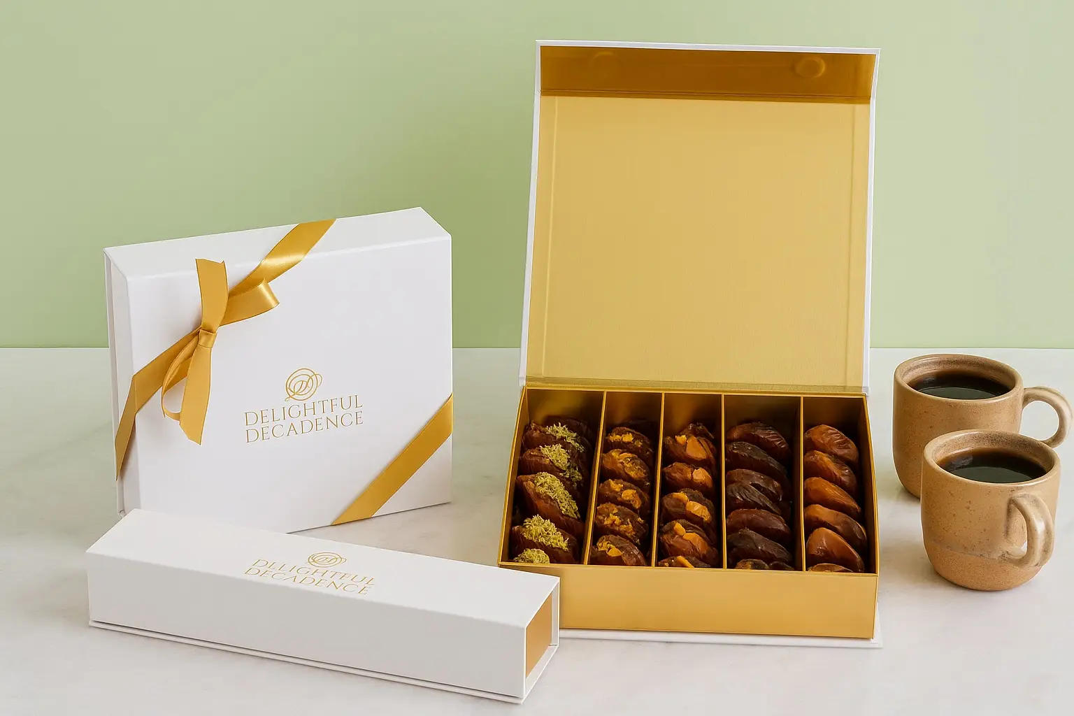 assorted date boxes
